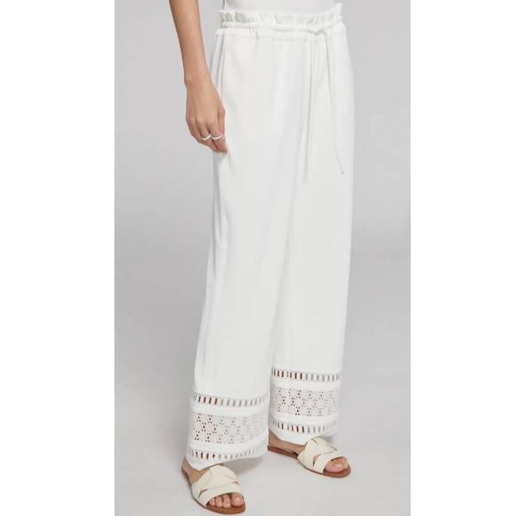 NEW GENERATION LOVE rosa lace combo pant in white - Picture 3 of 5